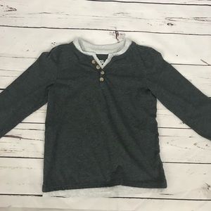 Epic Threads Gray Long Sleeve Shirt Size 6